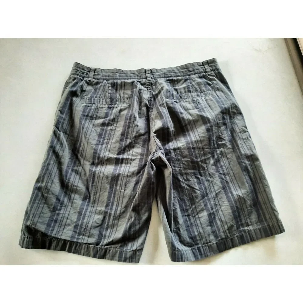 Nike Mens Green Black Striped Golf Shorts Drifit Dri Fit Sz 36 Nike Fit Dry